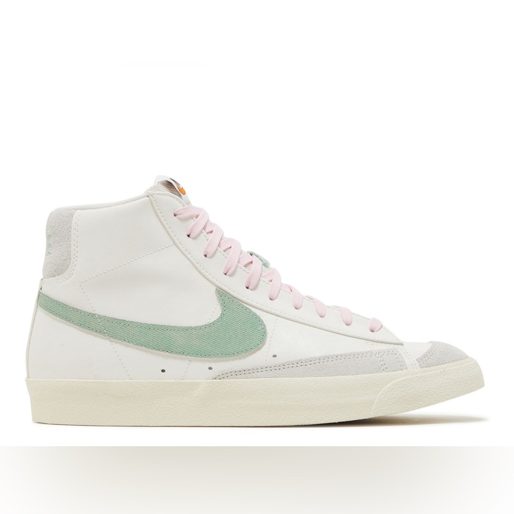 NIKE BLAZER MID '77 FRESH - SAIL ENAMEL GREEN